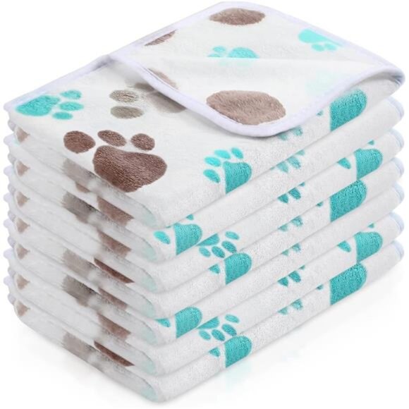 BRAND NEW 4 Pcs Dog Blanket 24 x 16 Inch - Picture 1 of 8